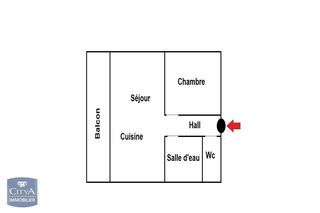  Appartement � louer 2 pi�ces 36 m�