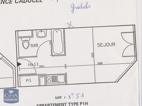   Location Appartement Appartement - 1 pi�ce(s) - 20 m�