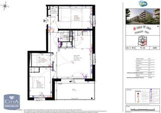  Appartement � louer 3 pi�ces 62 m�