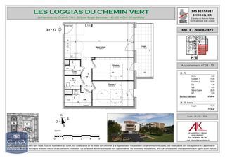  Appartement � vendre 3 pi�ces 68 m�