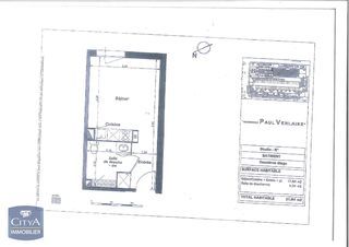  Appartement � vendre 1 pi�ce 22 m�