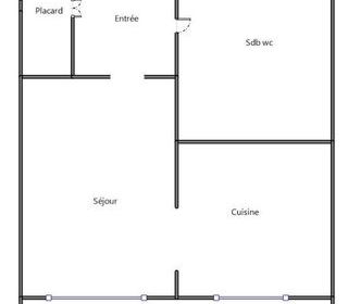  Appartement � vendre 1 pi�ce 27 m�