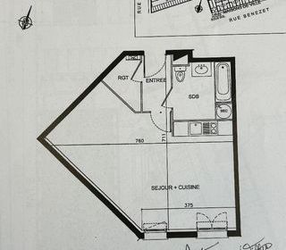  Appartement � vendre 1 pi�ce 38 m�