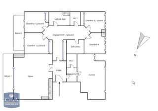  Appartement � vendre 5 pi�ces 137 m�