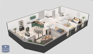  Appartement � vendre 4 pi�ces 83 m�