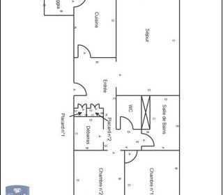  Appartement � vendre 3 pi�ces 72 m�