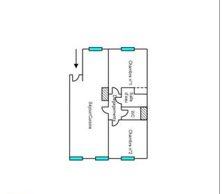  Appartement � vendre 3 pi�ces 