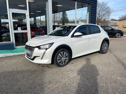 Peugeot 208 Electrique Active Business 59500km blanc nacr&eacute; 2020 occasion Villefontaine 38090