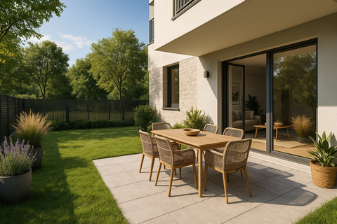   ZERO VIS A VIS! PETITE RESIDENCE - JARDIN 115m�- GRAND CELLIER -RE2020 Appartement - 3 pi�ce(s)