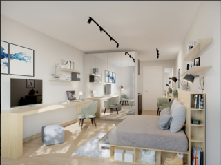  Appartement � vendre 3 pi�ces 64 m�