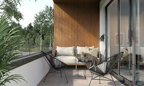   GRANDE BAIE VITREE DANS SEJOUR + ACCES DIRECT SUR LA TERRASSE DEPUIS LES CHAMBRES!!EMMENAGEMENT FIN Appartement - 3 pi�ce(s) - 70 m�