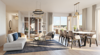  Appartement � vendre 4 pi�ces 92 m�