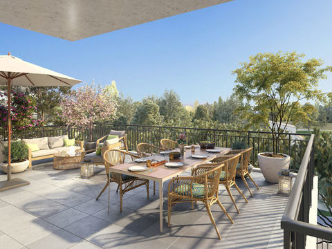   NEUF ET CONSTRUIT!! PROCHE BRUCHE/ Grande terrasse /BELLES PRESTATIONS Appartement - 4 pi�ce(s)