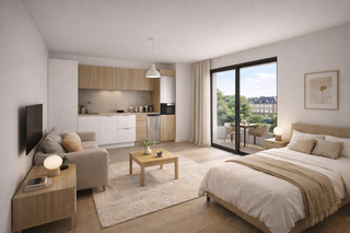  Appartement � vendre 1 pi�ce 26 m�