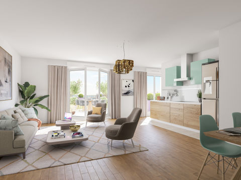   RETOUR � la VENTE ! NEUF et LIVR� ! En Plein Coeur du Village ! Appartement - 4 pi�ce(s) - 81 m�