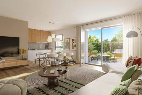   PETITE COPROPRIETE - GRAND JARDIN - SECTEUR CALME ET RESIDENTIEL Appartement - 4 pi�ce(s) - 95 m�