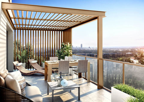   EXCEPTIONNEL DIJON SUD - SUPERBE T2 STANDING EN DERNIER ETAGE AVEC TERRASSE EXPO SUD Appartement - 2 pi�ce(s)