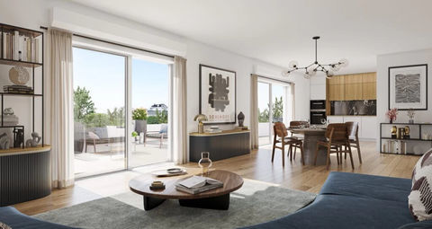   SEJOUR TRES SPACIEUX ! EXPOSITION SUD OUEST AVEC BELLE TERRASSE ! HYPER LUMINEUX ! Appartement - 3 pi�ce(s) - 63 m�