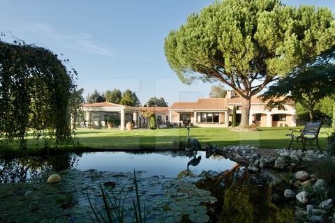 Superbe maison d'architecte dans un  parc paysagé de 8059 m² avec piscine couverte. Grande pièce de vie avec cheminée, cuisine a 670000 Sainte-Radegonde (79100)