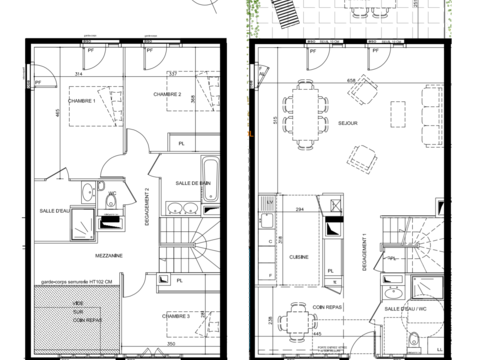 Vente Duplex/triplex 4 pièces 84 m²