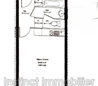  Appartement � vendre 1 pi�ce 36 m�