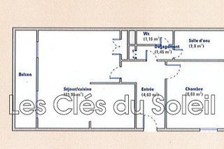  Appartement � vendre 2 pi�ces 42 m�