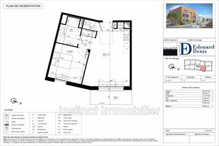  Appartement � vendre 2 pi�ces 45 m�