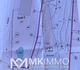  Terrain � vendre 1403 m�