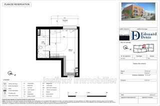  Appartement � vendre 1 pi�ce 25 m�