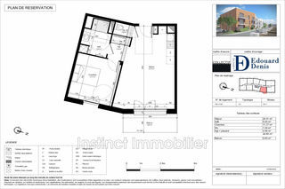  Appartement � vendre 2 pi�ces 45 m�