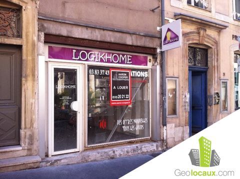 Location local commercial 30 m² non divisibles 280 54000 Nancy