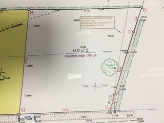  Terrain � vendre 760 m�