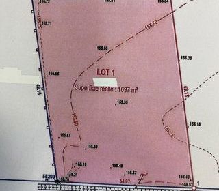  Terrain � vendre 1697 m�