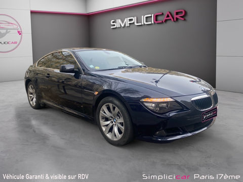 BMW S&eacute;rie 6 630i Cab 272ch Luxe A 2007 occasion Paris 75017