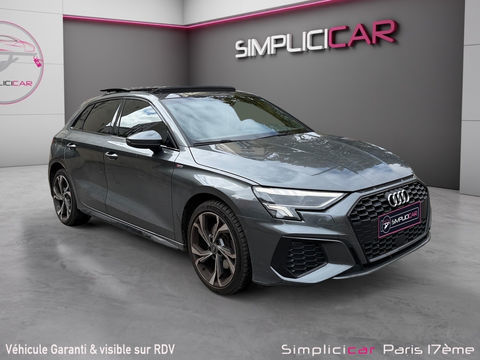 Audi A3 Sportback 40 TFSIe 204 S tronic 6 S Line 2023 occasion Paris 75017