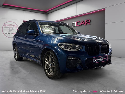 BMW X3 xDrive 20i 184ch BVA8 M Sport 2020 occasion Paris 75017