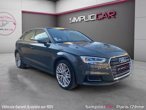 Audi A3 Sportback 2.0 TFSI 190 S tronic 7 Design Luxe 2017 occasion Paris 75017
