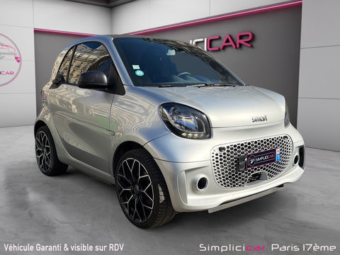 Smart ForTwo Fortwo Coup&eacute; 82 ch Electrique BA1 Passion 2019 occasion Paris 75017