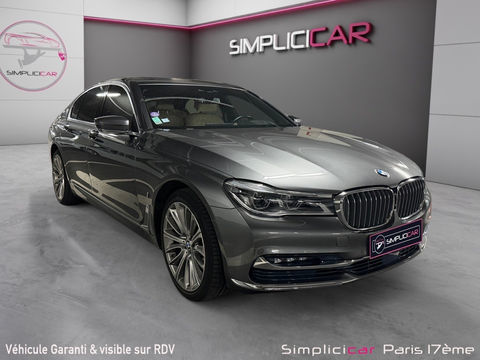 BMW S&eacute;rie 7 740e iPerformance 326 ch Exclusive A 2016 occasion Paris 75017