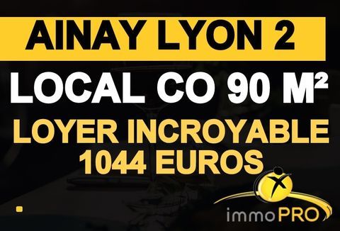Cession de droit au bail d'un tr&egrave;s beau local commerc... 87900 69002 Lyon