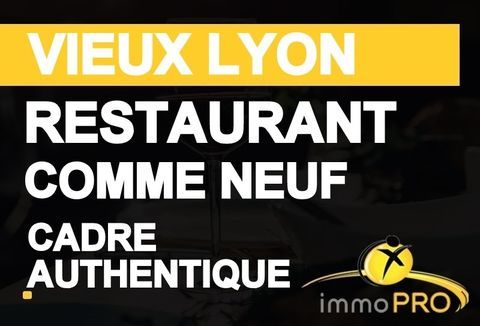 RESTAURANT AU COEUR DU VIEUX LYON.Equipement neuf en ... 165000 69005 Lyon