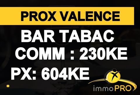 TRES BEAU BAR TABAC Dans un secteur tr&eacute;s commer&ccedil;ant, ... 604000 26000 Valence