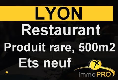 Superbe restaurant situ&eacute; sur Lyon centre.Un emplaceme... 1670000 69002 Lyon