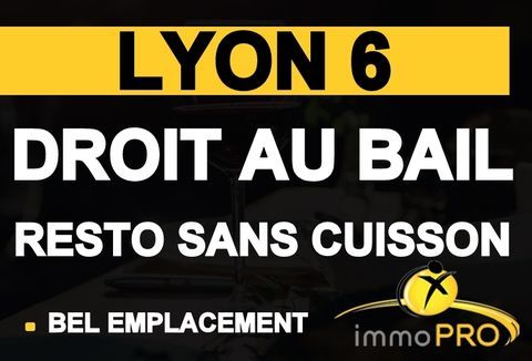 Droit au bail au coeur de Lyon 6Ce local de 32m2 a &eacute;t... 48000 69006 Lyon
