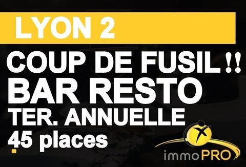 COUP DE FUSIL !!!!BAR RESTAURANT, PROCHE QUARTIER JAC... 220000 69002 Lyon