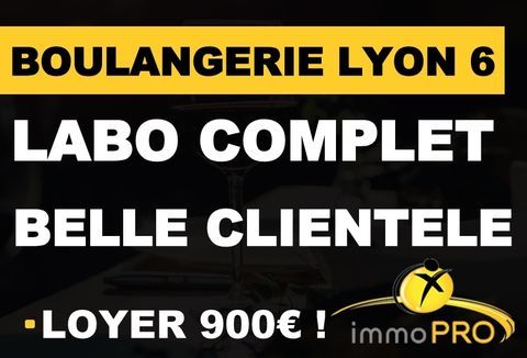 Lyon 6 : Boulangerie-P&acirc;tisserie rentableA c&ocirc;t&eacute; du m&eacute;t... 198000 69006 Lyon