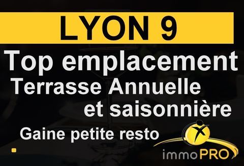 Tr&egrave;s belle affaire de restauration.Un emplacement pre... 170000 69009 Lyon