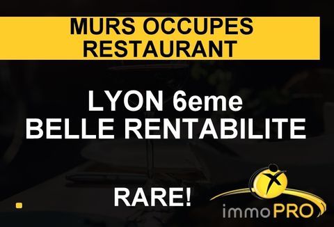 POUR INVESTISSEURS MURS OCCUPES LYON 6!A voir rapidem... 215000 69006 Lyon