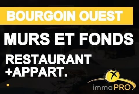 MURS ET FONDS SUR CE MAGNIFIQUE RESTAURANTOuvert seul... 570000 38300 Bourgoin jailleu