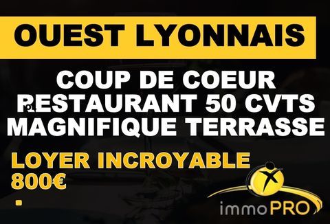 Restaurant du midi situ&eacute; dans un village tr&egrave;s dynamiq... 299000 69290 Pollionnay